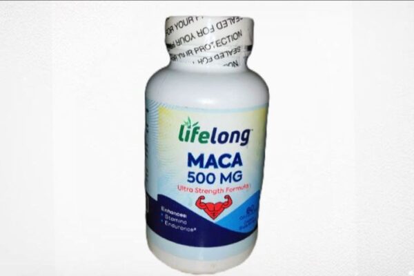 (CARTOON)LIFELONG MACA 500 MG (ULTRA STRENGTH FORMULA) 60 CAPSULES