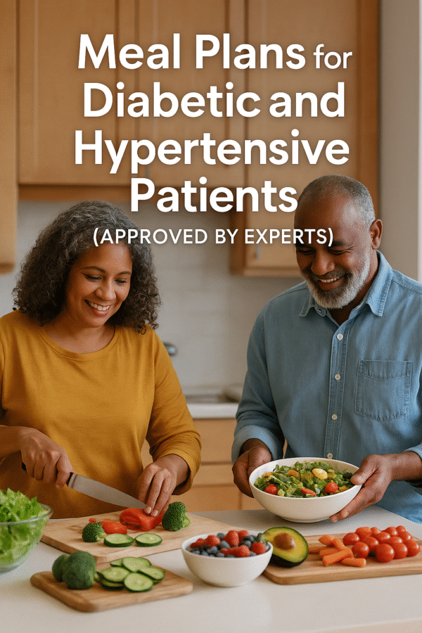 Meal Plans for Diabetic and Hypertensive Patients ( Approved by Experts)