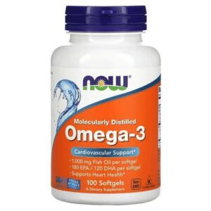 Omega-3 Fish Oil Softgels 100ct (Nett)