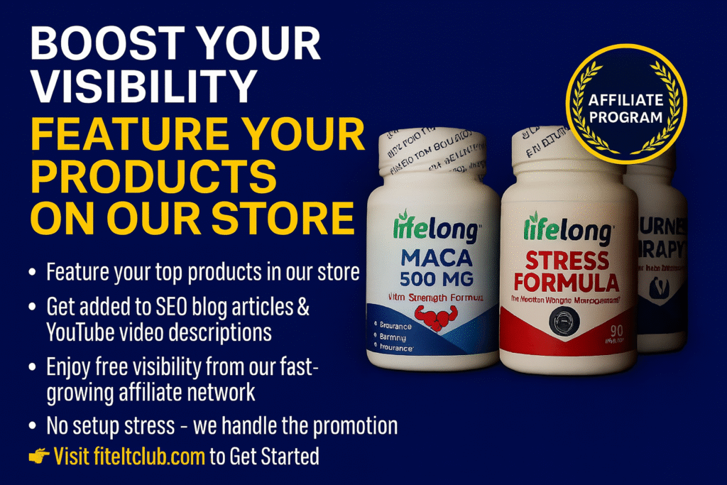 Feature your product on our store to boost visibility and reach more customers.